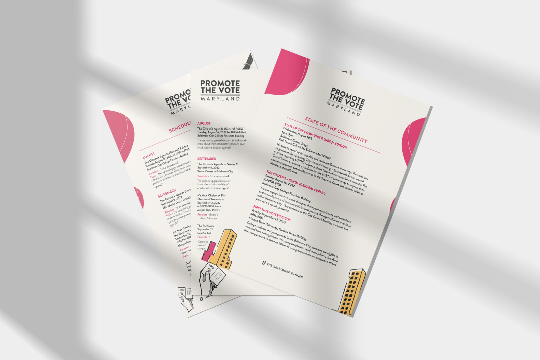 Program Flyers for Community Events